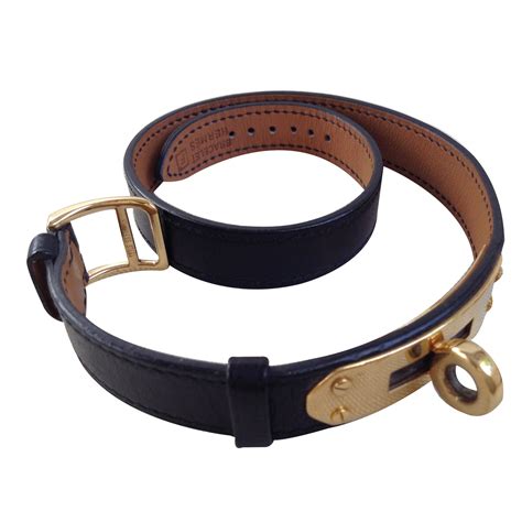 hermes kelly double tour noir|Hermes kelly double tour bracelet.